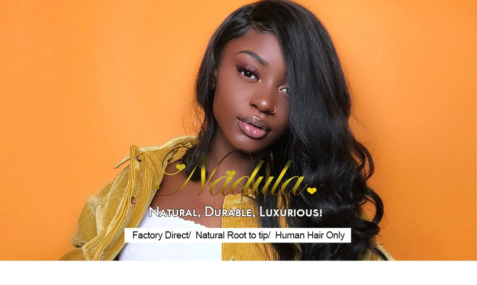 Nadula Hair Lace Front Wigs 13x4 Brazilian Body Wave Wig Human Hair Wigs 13x6 360 Full Lace Wig For Women Swiss Lace Body Wave