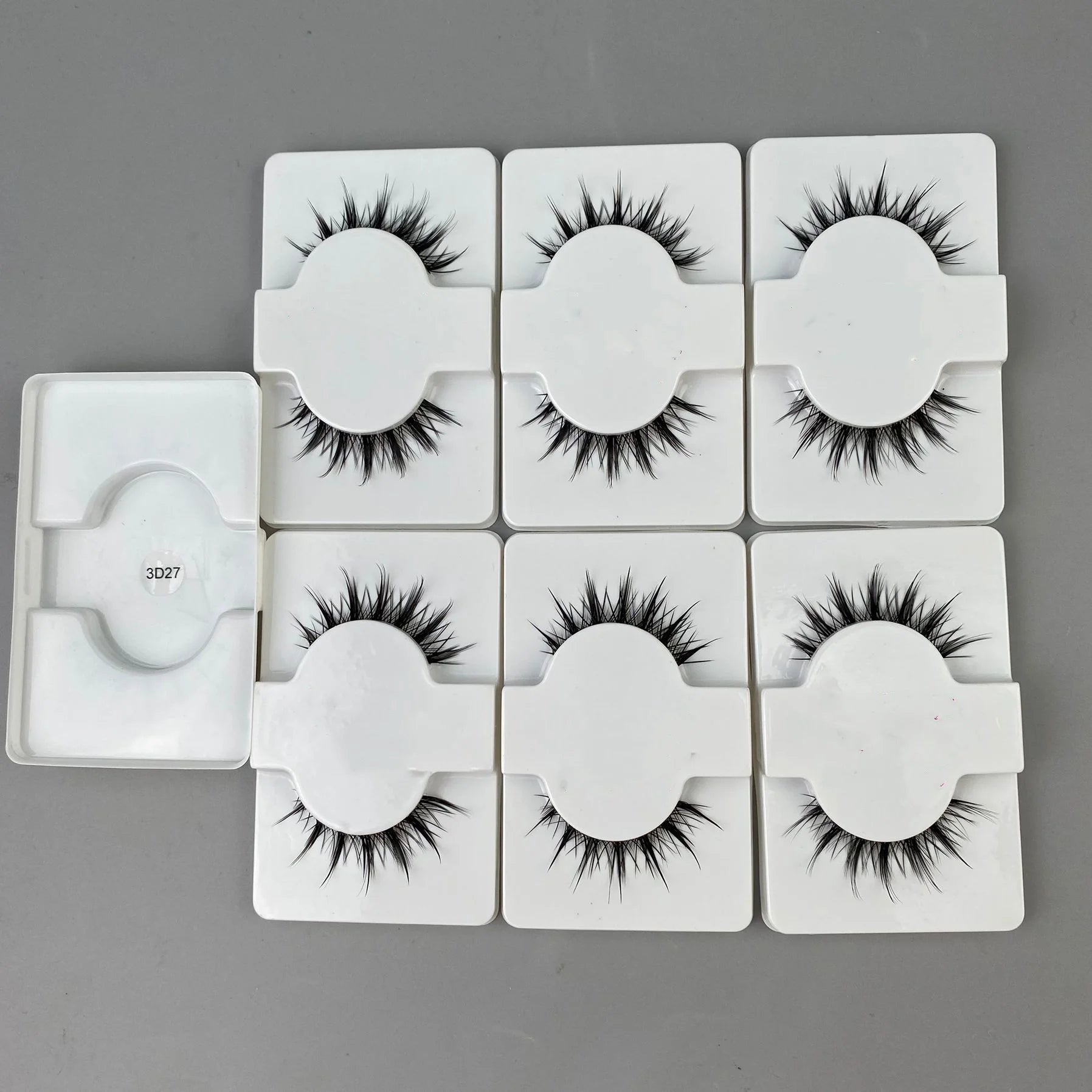 Premium 3D Silk Human Hair Full Strip Eyelashes Natural Volume Synthetic False Eye Lashes Wholesale From Premium Manufacturer