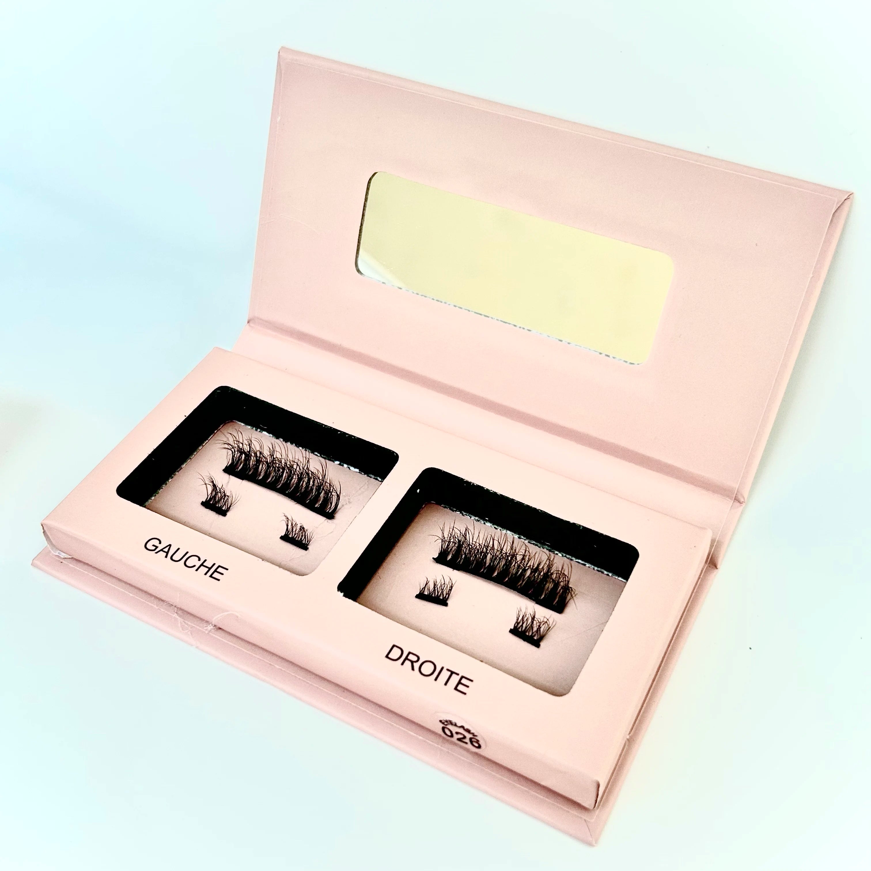 Wholesale Private Label  Faux 3D Mink Lashes Magnetic Eye Lashes Magnetic Lashes 25mm 26mm 27mm Magnetwimpern with Your Logo