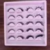 Premium 3D Silk Human Hair Full Strip Eyelashes Natural Volume Synthetic False Eye Lashes Wholesale From Premium Manufacturer