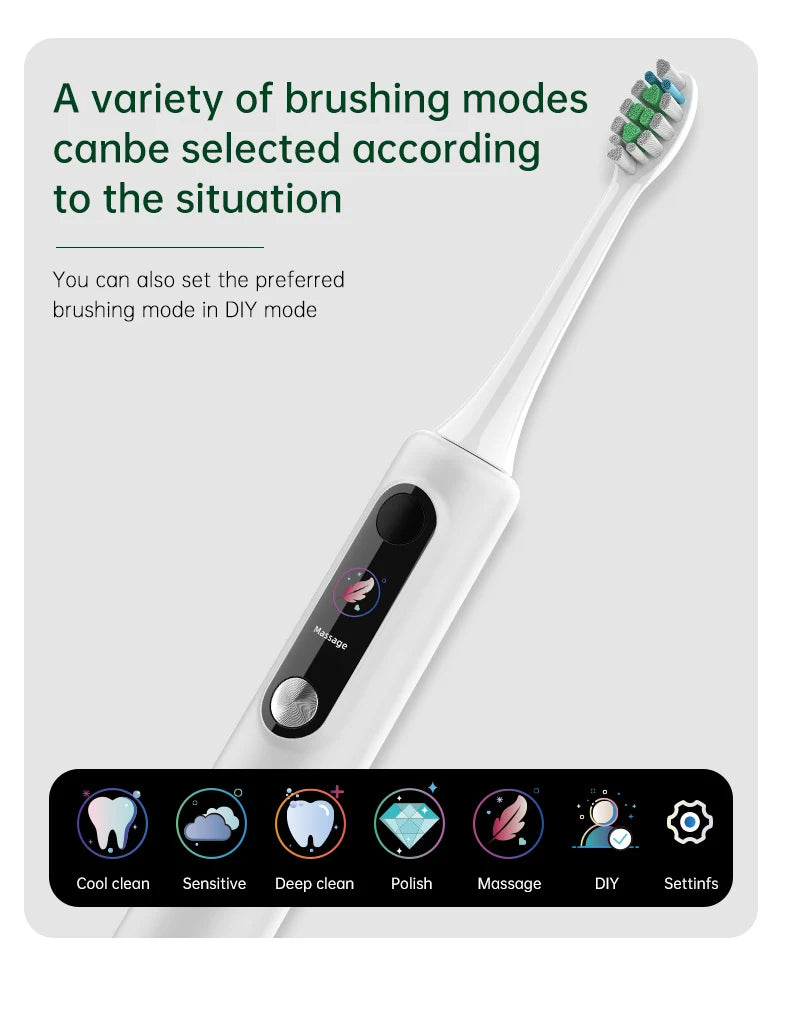 Baolijie SN-P1Manufacturer Private Logo Automatic Electrical Smart Dupont Portable Travel Tooth Brush Electric Toothbrush