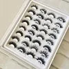 FDshine 2024 New Custom Packaging 16 Pairs Mink Eye Lashes With Lashes Book 20mm 22mm
