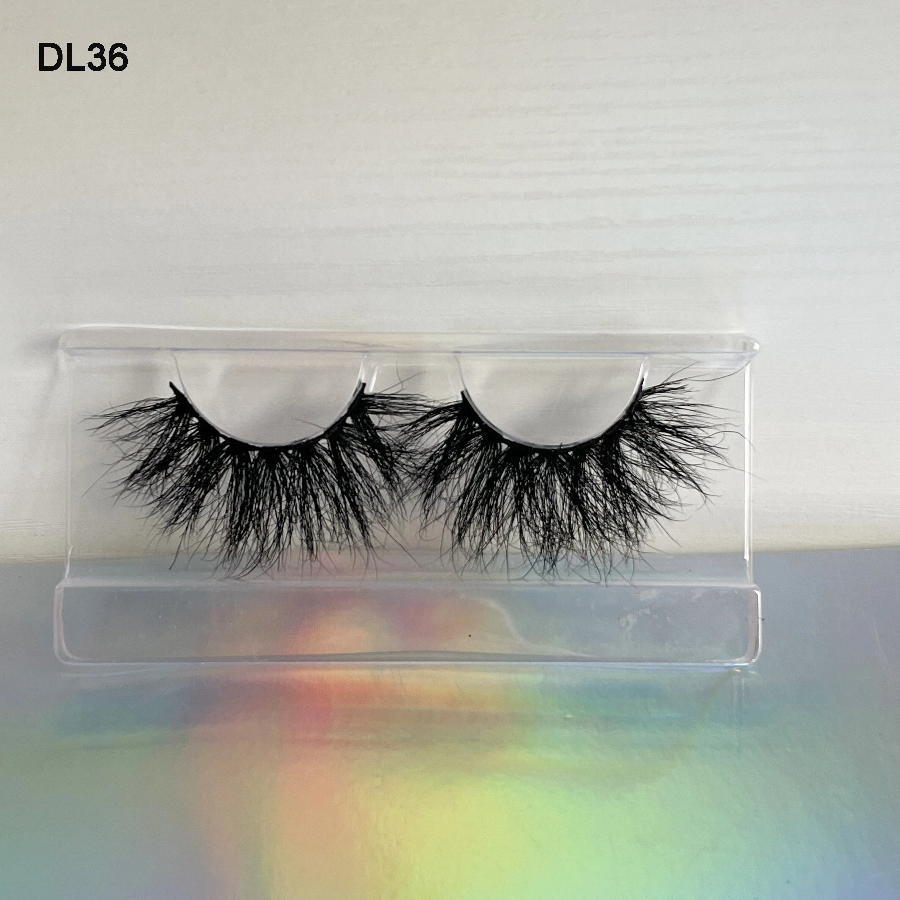 Package Box Custom Mink Eyelashes Private Label Natural False Full Strip Eyelashes Supplier 3D Mink Eye Lashes Wholesale