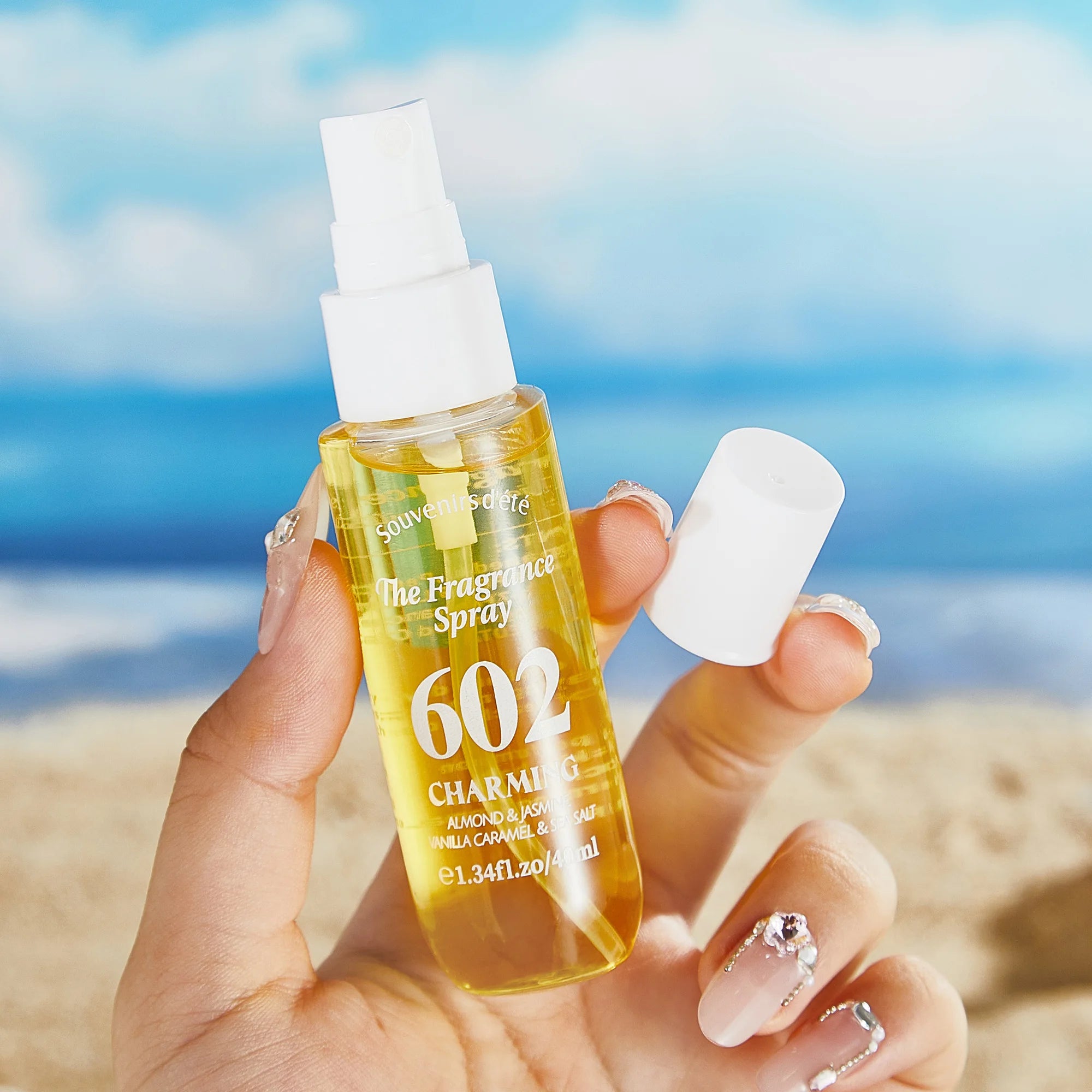 Travel Pack Women's Cologne Spray with Mineral Ingredients 0% Alcohol for Hair & Body