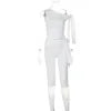 S4516570a Summer New Women's Two Piece Shorts Set Street Sleeveless Asymmetric Top Slim Lace-up Shorts Set Women Outfit