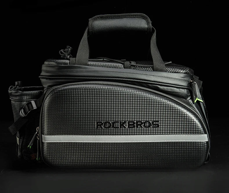 ROCKBROS Bike Panniers Carrier 3 In 1 Bicycle Trunk Bags Waterproof MTB Road Cycling Rear Rack Bag 35L Travel Luggage Cargo Bags