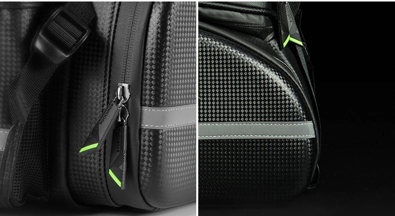 ROCKBROS Bike Panniers Carrier 3 In 1 Bicycle Trunk Bags Waterproof MTB Road Cycling Rear Rack Bag 35L Travel Luggage Cargo Bags