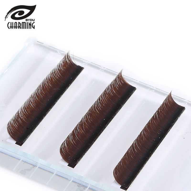 Russian Volume Eye Lashes Brown Eyelash Extensions