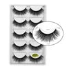 New Full 5 Pairs One Box 3D Mink Hair False Eyelashes Natural Thick Long Eye Lashes Wispy Makeup Beauty Extension Tools H13