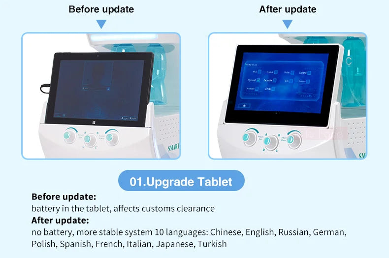 Best Smart Ice Blue Facial Treatment Machine 2025 Hydrofacial 7 In 1 Professional  Portable Dermabrasion The Latest
