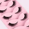 New Design Foxy Winged Cat Eye Lashes Angel Wing Natural Silk Lash Faux Mink fox Eye Lashes With Private Label