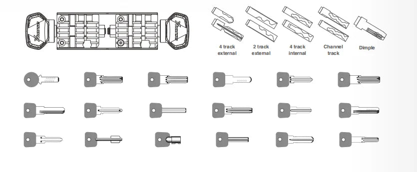 Xhorse Dolphin XP-007 Manual Duplicator Key Cutting Machine