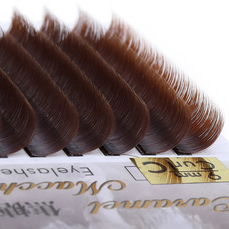Russian Volume Eye Lashes Brown Eyelash Extensions