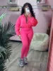 Fall 2024 WomenClothes 2 Piece Blank Zip up Y2K Tracksuits Casual Two Piece Leggings Lounge Activewear Sets for Women Clothing