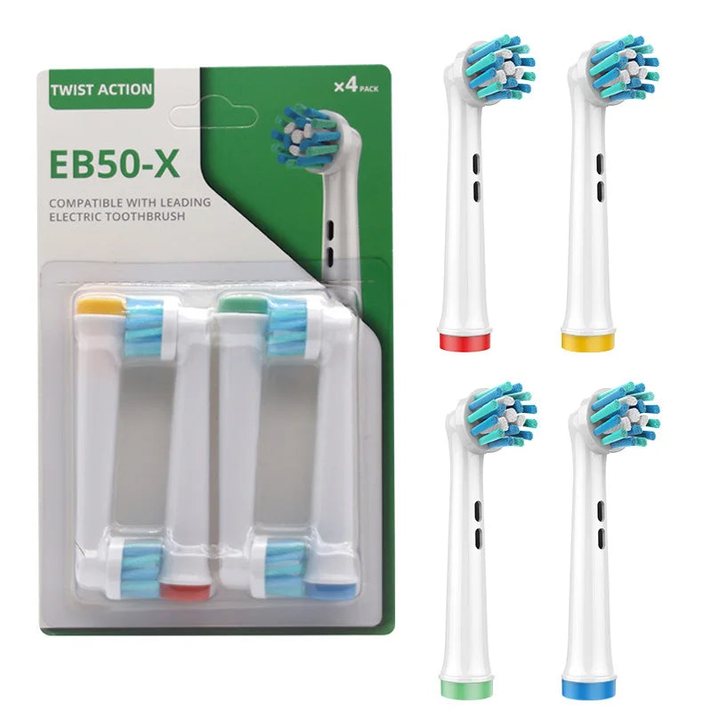Baolijie EB-50X Factory Electrical Tooth Brush Replacement Toothbrush Heads Compatible With Oral Brush