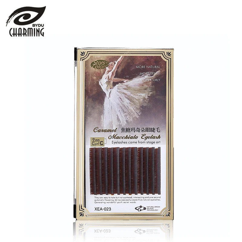 Russian Volume Eye Lashes Brown Eyelash Extensions