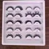 Premium 3D Silk Human Hair Full Strip Eyelashes Natural Volume Synthetic False Eye Lashes Wholesale From Premium Manufacturer