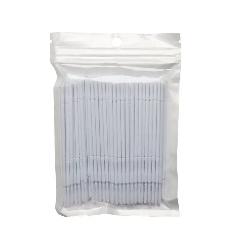 100pcs/Bag Micro Applicator Brush Disposable Eye Lashes Mascara Wands for Eyelash Extension Micro Swabs Microblading Supplies