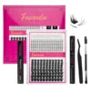 Free Shipping US Local Stock D Curl Lash Clusters Bulk Volume Cluster Eye Lashes Kit