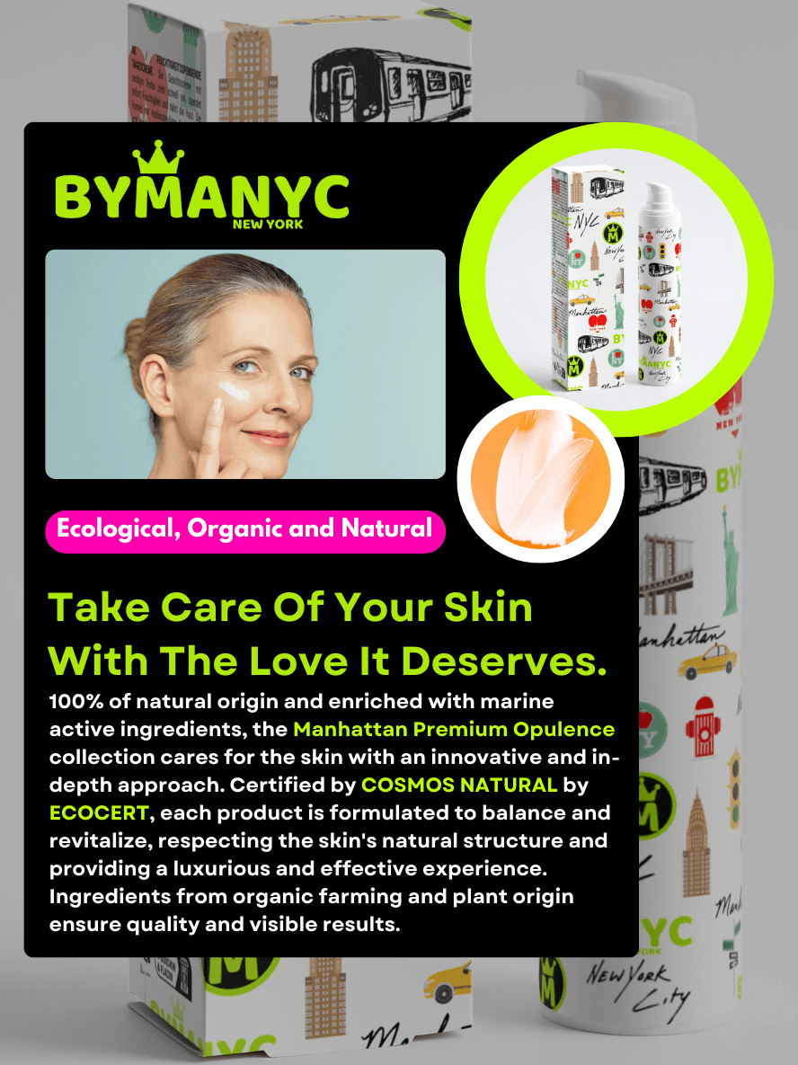 Moisturizing Day Cream Manhattan Premium Opulence | BYMANYC ® New York