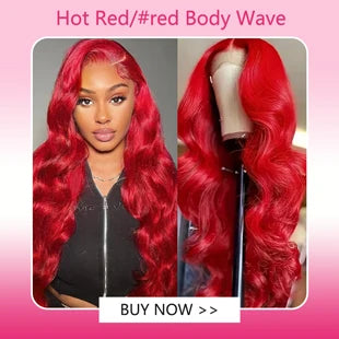 30 36 40 Inch 13x4 13x6 Straight Lace Frontal Wigs Hot Red Front Human Hair Wig 4x4 5X5 Closure Wig Pre Plucked For Women