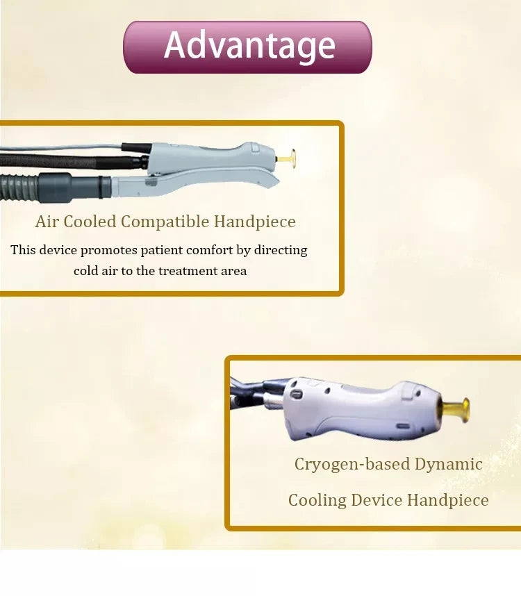 Professional Painless Hair Removal Clinic 808NM Alexandrite Machine