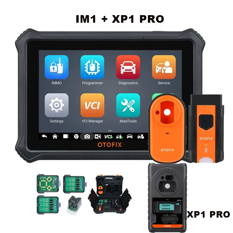OTOFIX IM1 XP1 Por Automotive Key FOB Programming Tool Immobilizer Programmer Diagnostic Tool Full System Scanner 2 Year Update