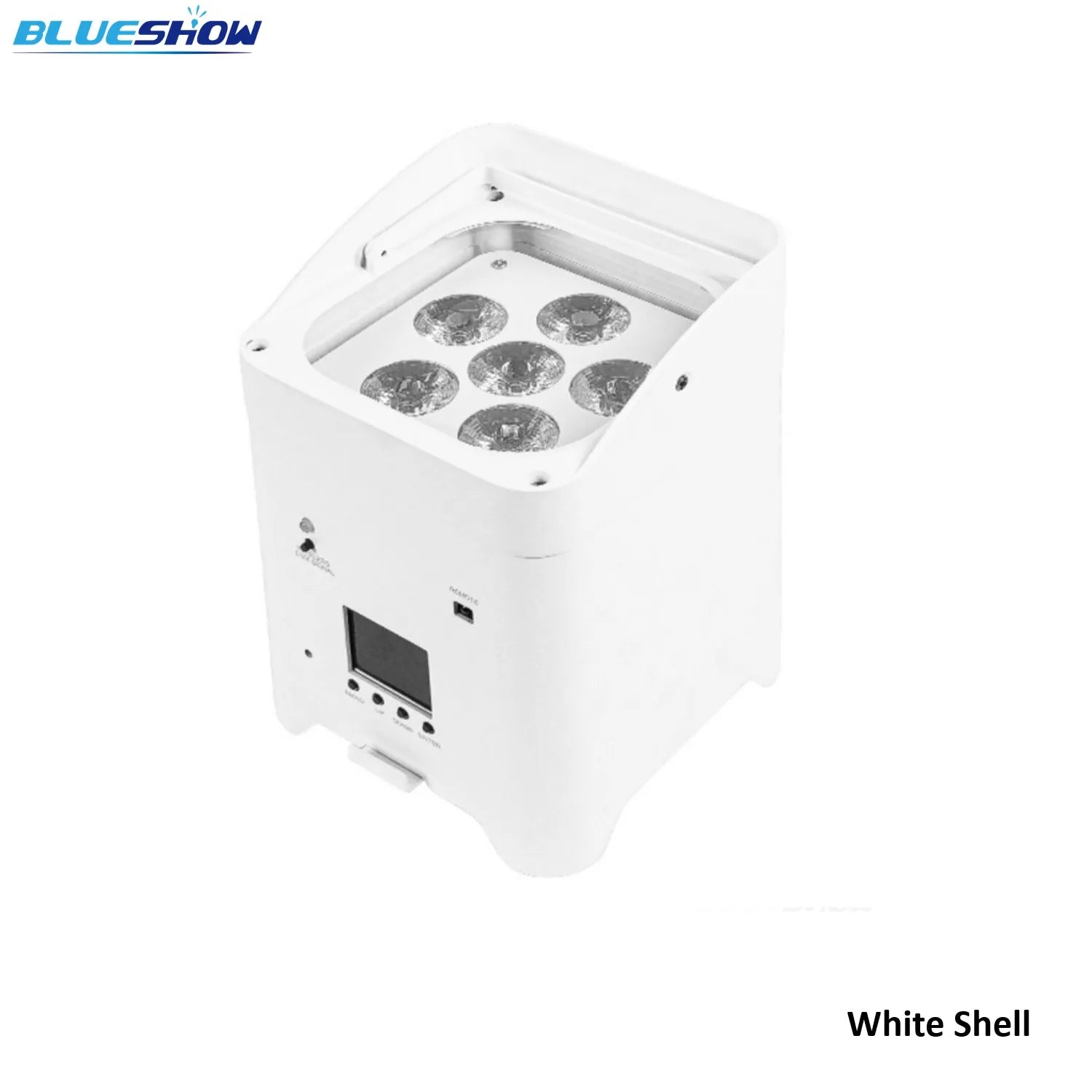 8pcs Wireless Battery Par Light with Flightcase 6x18W RGBWAUV 6IN1 Remote Control Wifi DMX Portable Par LED Stage Effect Light