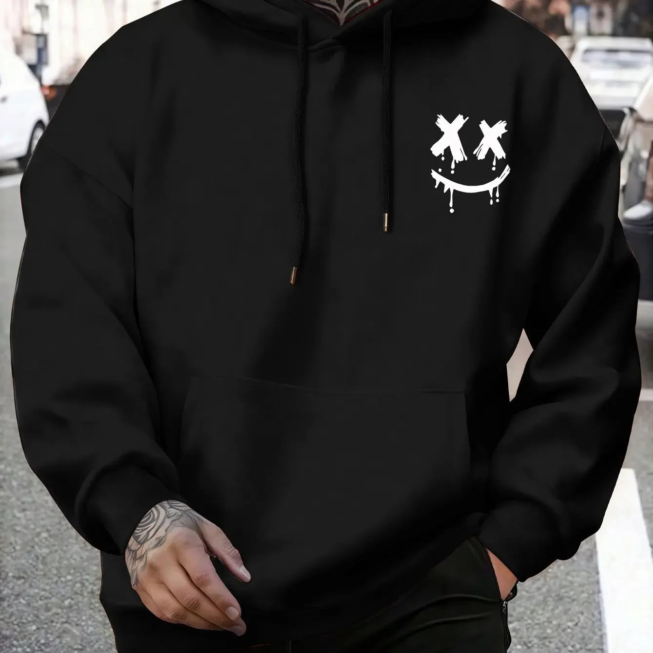 Man Hooded Sweatshirts All Season Daily Casual Sports Hoody Coats Home Outdoor Comfort Pullover Hoodies Fashion Men's Clothes