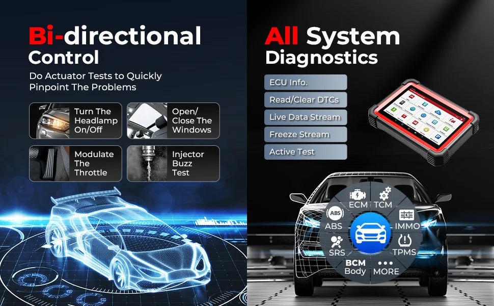LAUNCH X431 IMMO Plus OBD2 Diagnostic Tools X-PROG 3 Car Key Programmer Anti-Theft Programming Auto Scanner Immobilizer