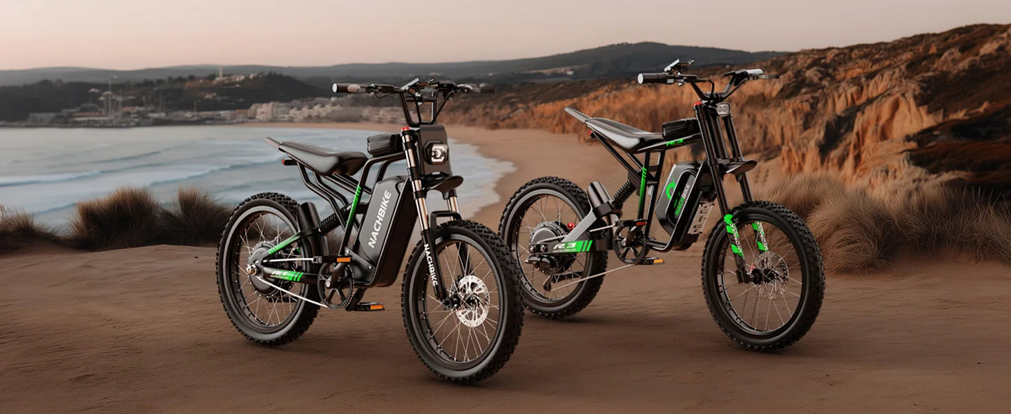 2025 50MPH Electric Bike 6000W Electric Dirt Bike with 60V25Ah Battery Max 50Miles Dual Hydraulic Brake Full Suspensions E-Bike