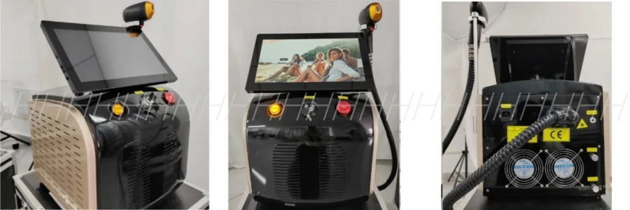 Portable Diode Ice Titanium Laser Hair Removal Machine Professional Permanent Alexandrite Device 808nm 5 Waves