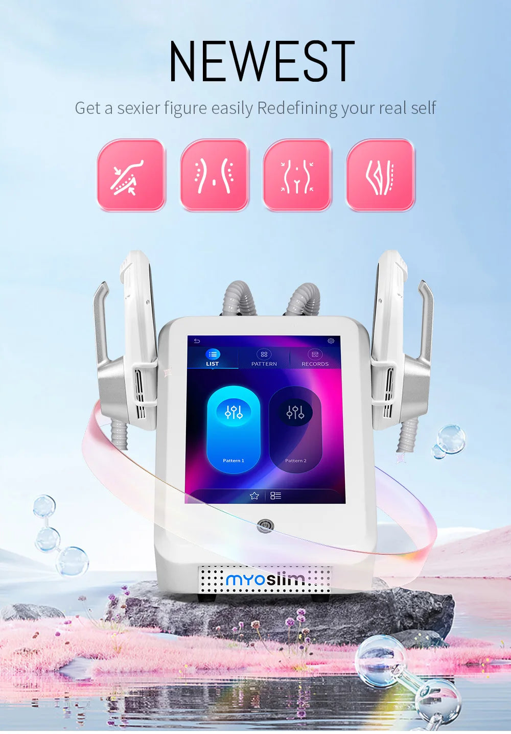 EMSZERO NEO RF HIEMT EMS Body Sculpt Machine Eletric Muscle Stimulator Muscle Massager Fat Burner Weight Loss Butt Lifter Shaper