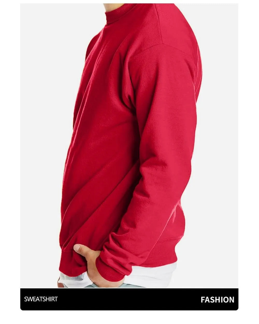New York Usa Est.1624 Printing Mens Sweatshirts Winter Crewneck Hoodies Street Fleece Loose Streetwears Casual Men'S Clothes
