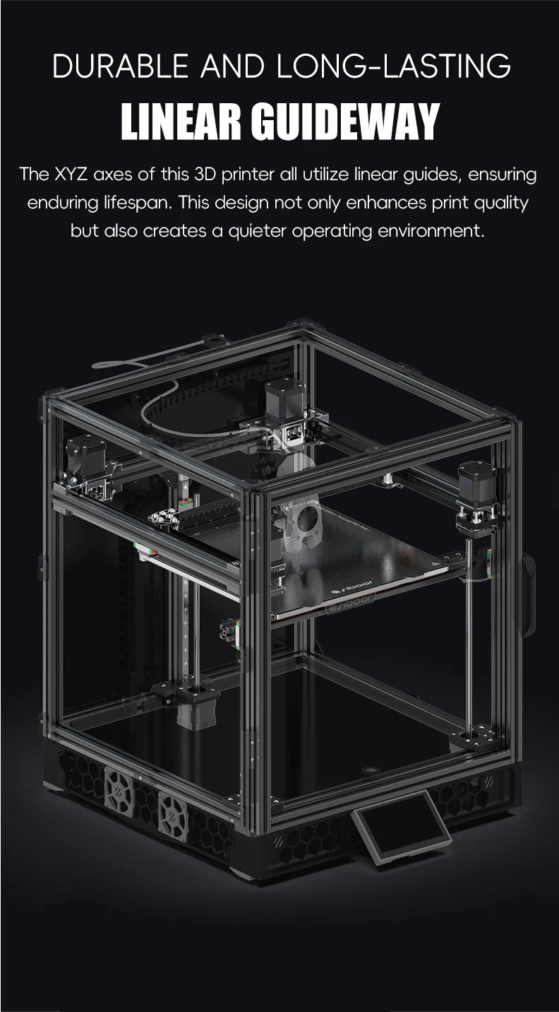 Upgraded SIBOOR Voron Trident [JUNE] CNC Metal Structure 4AWD CoreXY 3D Printer DIY Desktop Automatic Leveling High Speed Kit