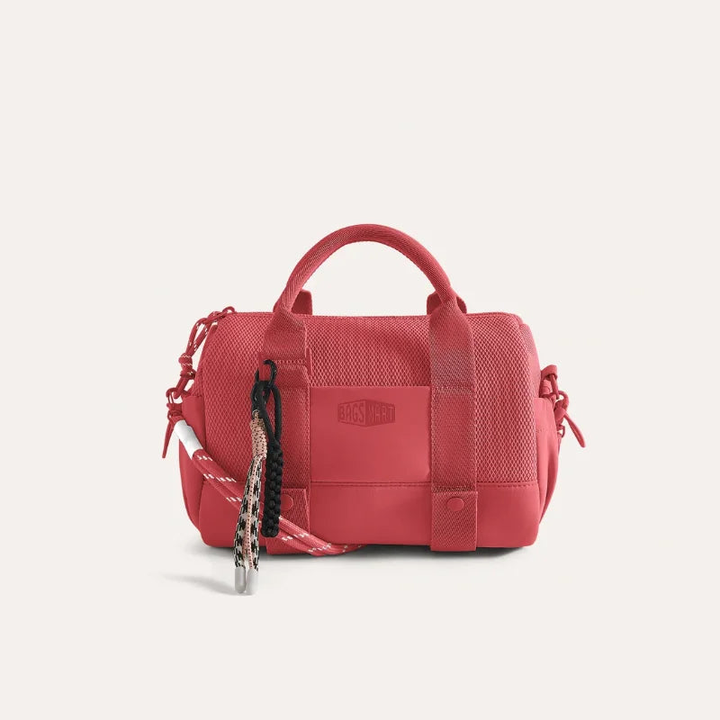 BAGSMART Mini Crossbody Bag Boston-style mini duffel crossbody bag for women, 5L suitable for travel daily use beach outings