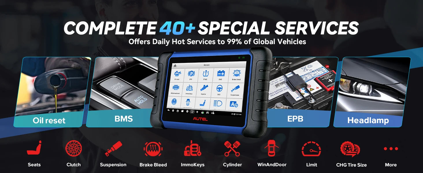 Autel Maxiim IM508S IMMO Key Programmer Key Fob Programming Tools Auto Diagnostic Tool All Systems Diagnostic PK IM508