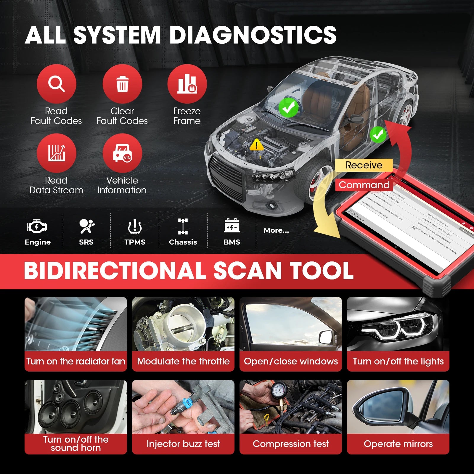LAUNCH X431 Key Programming Tool X431 Pro5 Smartlink & X-PROG3 Car Diagnostic Tool All Key Lost IMMO Immobilizer Scanner