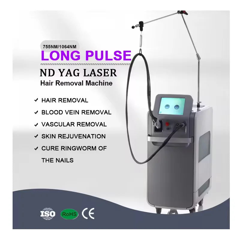 Professional Painless Hair Removal Clinic 808NM Alexandrite Machine