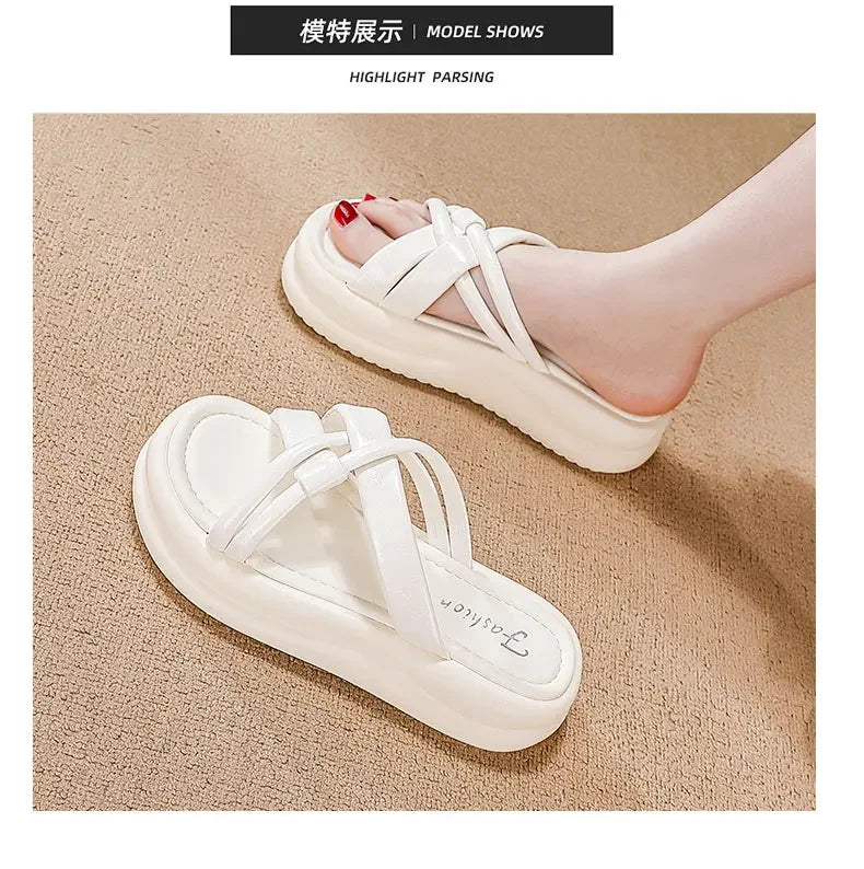 Summer New Arrival Sandals Slides Fashion Breathable Non-slip Lightweight Casual Indoor Outdoor Beach Daily Slippers