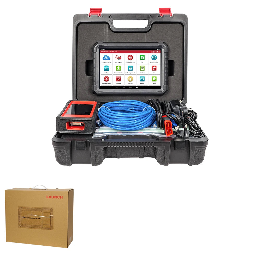 LAUNCH X431 PRO3S+ELITE Auto Car Scanner Pro3s+ Diagnose Tool Scan Diagnostic 37+ Resets Active Test ECU Coding  J2534 Program