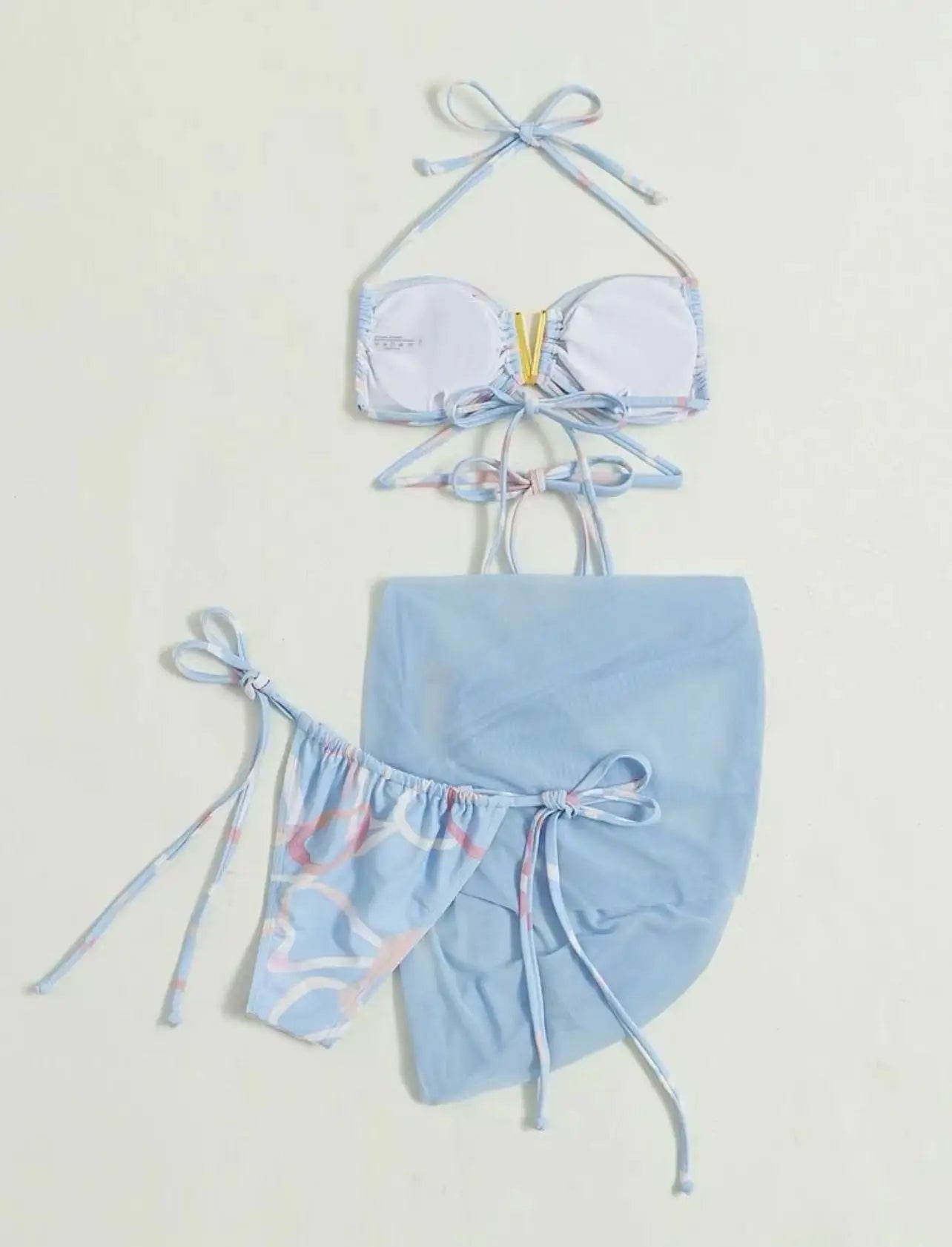 Brazilian Thong Bikini 2026 Women With Skirt Sexy Swimwear Female Padded Swimsuit Push Up Beachwear Bathing Suit Biquini Summer