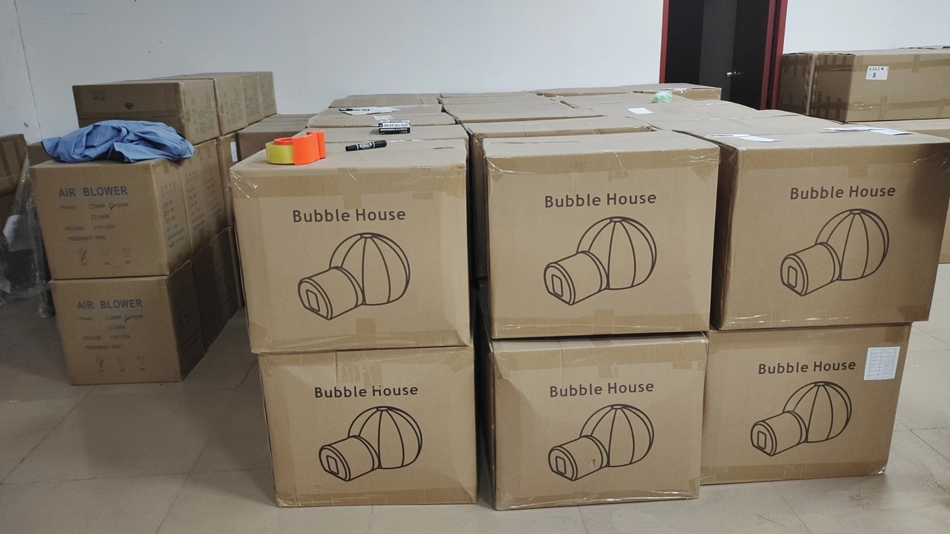 10FT Balloon Jumping Inflatable Bubble house With Trampoline & transparent dome PVC material free shipping with blower For Party
