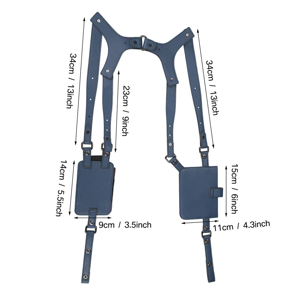 Man Women Universal Hidden Bag Anti-Theft Underarm Wallet Holster Bag Portable Concealed Storage Bags Fit Phone Passport Keys