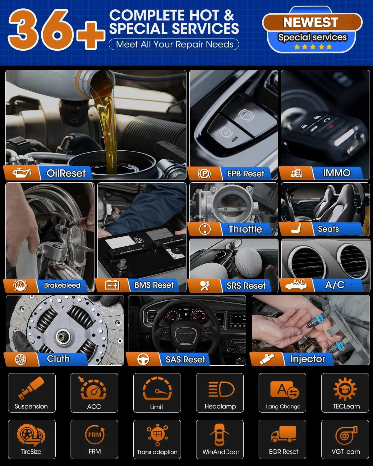 Autel MaxiCOM MK906S PRO MK906PRO Auto Diagnostic Scanner Release Diagnostic Tool OBD2 ECU Coding Diagnostic Tools PK MS906BT