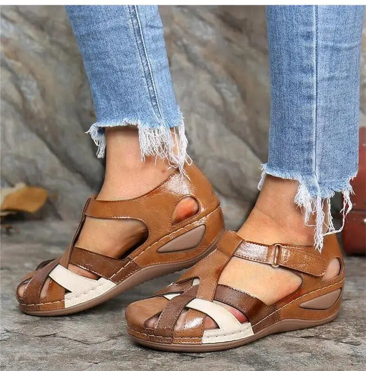 Summer Sandals Women Shoes Outdoor Walking Shoes Non-Slip Sandals Ladies Wedge Sandals Woman Casual Sandal Women Footwear Female