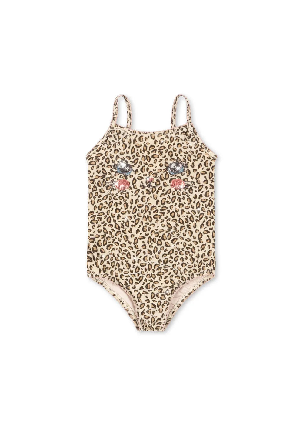 Swimwear for Girls 2026 KS New Summer Leopard Kids Swimsuit Lace Bathing Suit Cute Baby Bikinis Beach Wear Children Clothes
