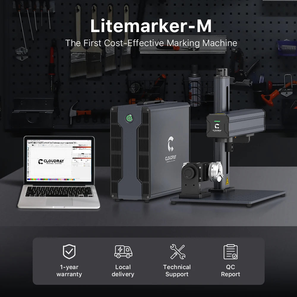 Cloudray 30W 50W 60W Fiber Laser Marking Machine MAX JPT For Cutting Jewelry Gold Silver Stainless Steel Copper Aluminum