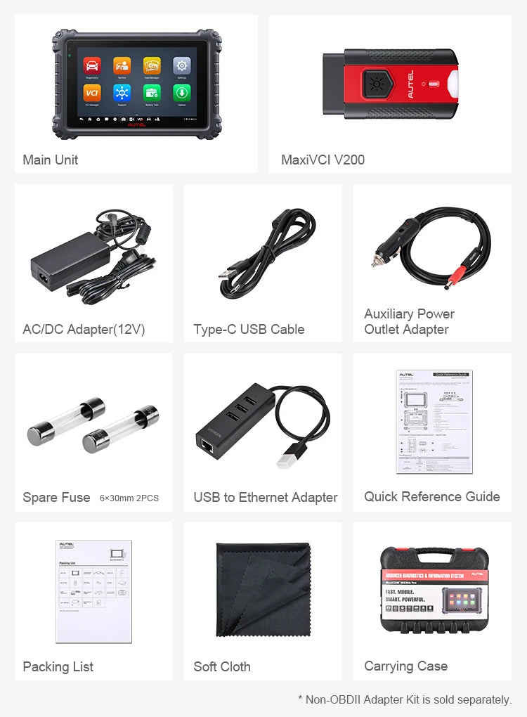 Autel MK906PRO Car Diagnostic Tool Bi-Directional Scanner CAN FD DOIP Support Upgraded MK906BT MS906BT ECU Coding