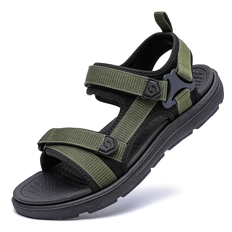 Summer Sandals for Men Leisure Beach Sandals Male Fashion Leisure Beach Holiday Sandals  Shoes Lightweight Outdoor Casual Shoes